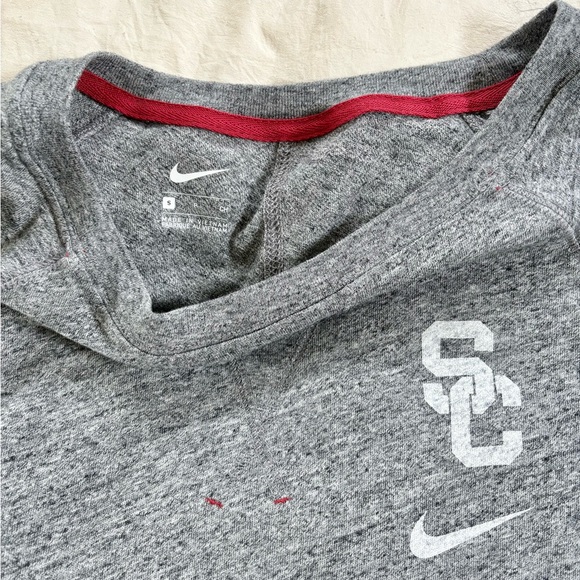 USC Grey Longsleeve Nike tee size S - Picture 3 of 5